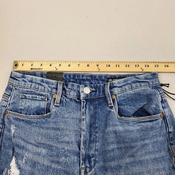 Blank NYC Womens Sz 29 The Lafayette Out of Body Jean Distressed NEW - Picture 11 of 15